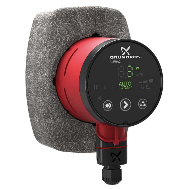 Kiertovesipumpun ALPHA2 vaihtaminen